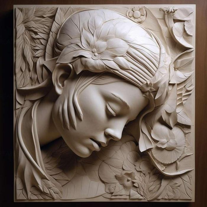 نموذج ثلاثي الأبعاد لآلة CNC 3D Art 